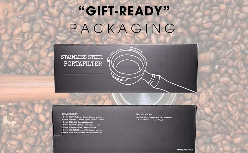 portafilter 54mm portafilter Compatible with Breville Barista Express 54mm Breville Machines 