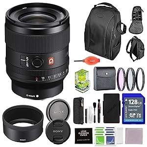 Amazon.com : Sony FE 35mm f/1.4 GM (SEL35F14GM) Lens Bundle with