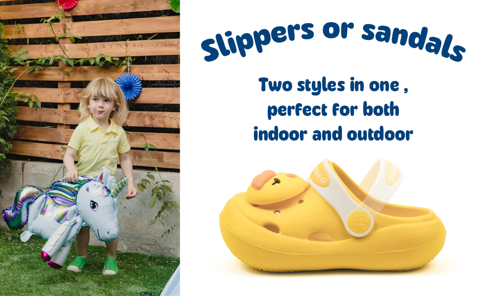 TYUVEX Kids Clogs Boys Girls Garden Shoes Toddler Children Slippers Slippers Beach Pool Shoes Slip On Summer Sandals 12 BOYS CLOGS