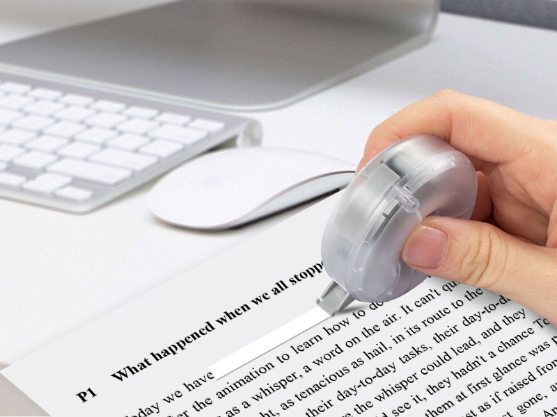 STATIONERY ISLAND Correction Tape 4Pcs, Total 20m Correction Tape Mouse