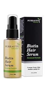 Biotin hair serum for hair growth