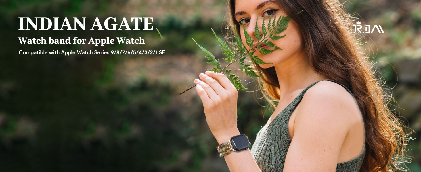 beaded apple watch band