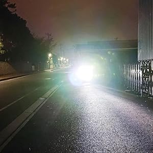 Amazon | X-STYLE U5 バイクフォグランプ 白 LED バイク用
