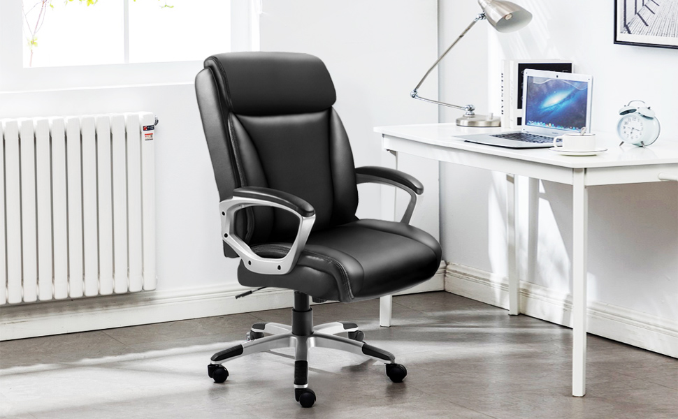 COMHOMA Executive Office Chair Computer Desk Chair High Back Comfortable Ergonomic Managerial