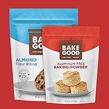 almond flour blend and baking powder