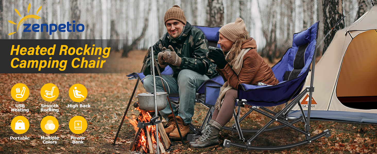 heated camping chair