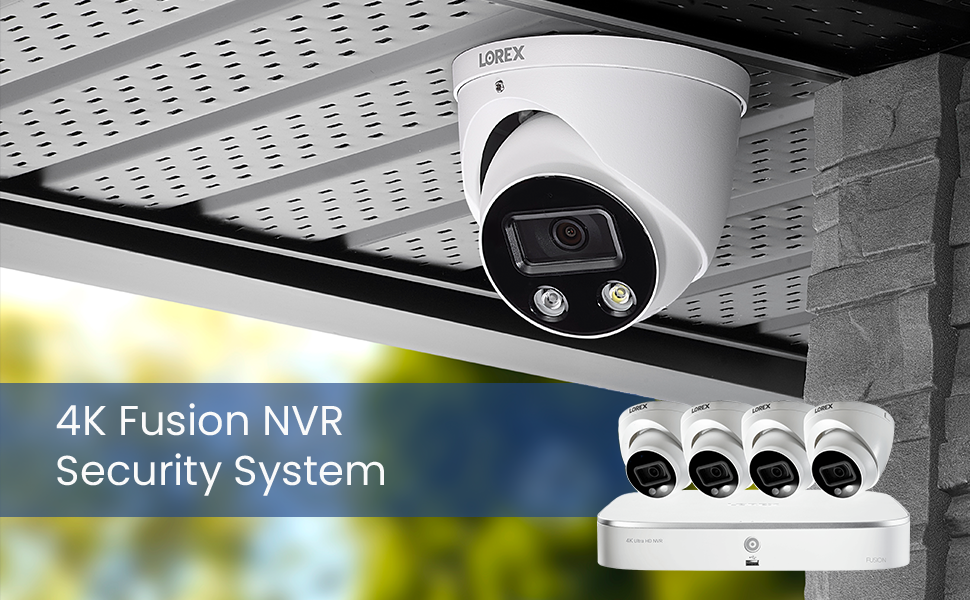 Fusion, 4K Security Camera 