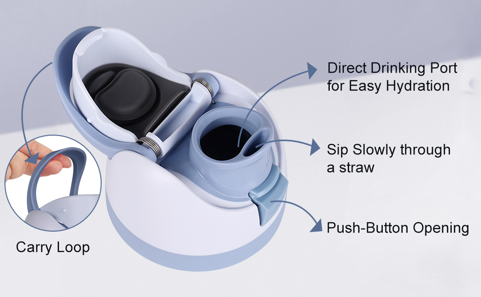 Replacement Cap for Owala Freesip, One Button Water Bottle