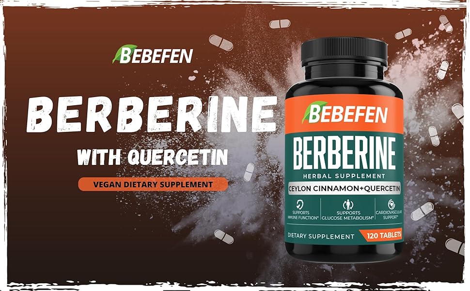Berberine 120Tablets 1900mg Main