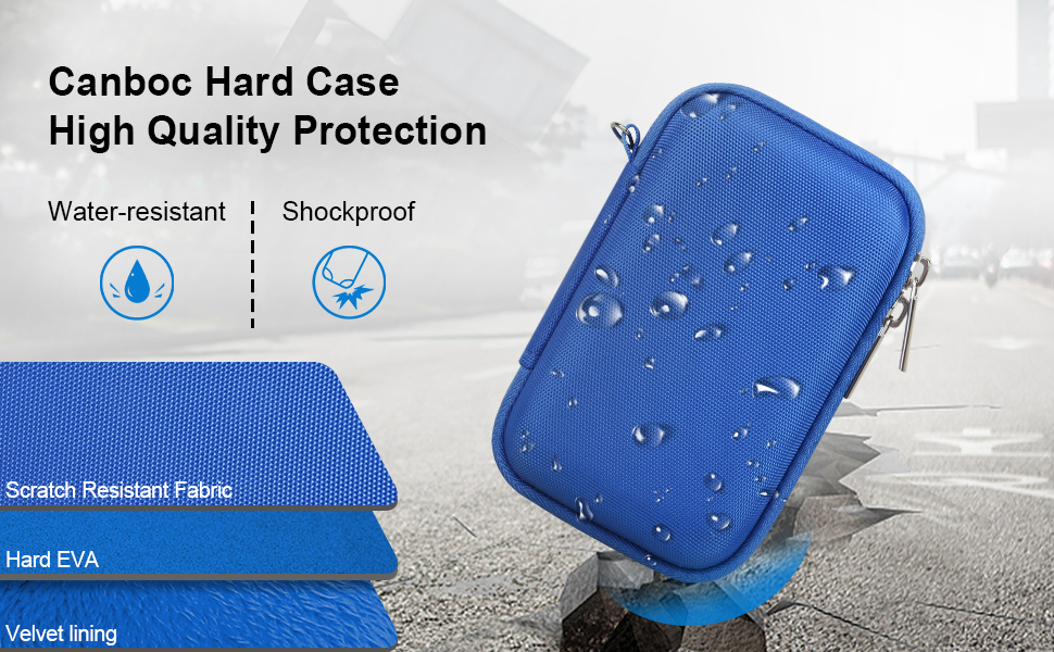 Canboc Camera Case for Canon PowerShot G7 X Mark II/ G7X