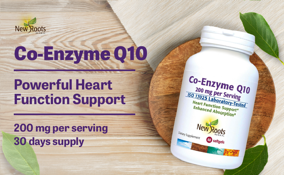 New Roots Herbal Co-Enzyme Q10