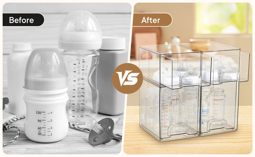 baby bottles organizer