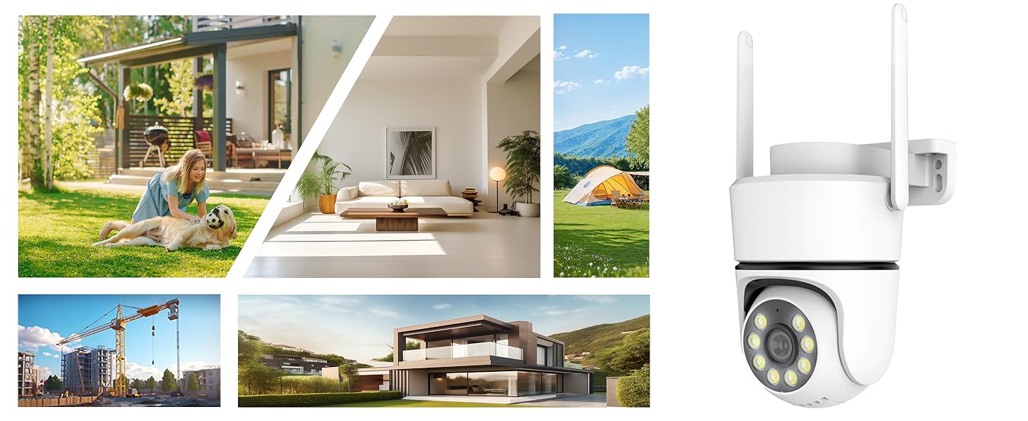 4G Security Cameras Wireless Outdoor, No WiFi Needed, 2K