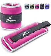 Sportneer Ankle Weights Wrist Weights Pair of 1/2/4/6/10 LBS for Men Women Kids Strength Training...