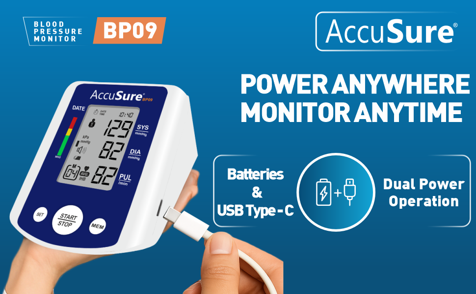 AccuSure Blood Pressure Monitor