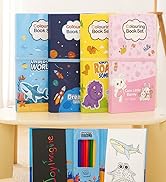 Toy Imagine Coloring Book Set for Kids – Art & Craft Kit with Coloring Sheets, Pencils & Scratche...
