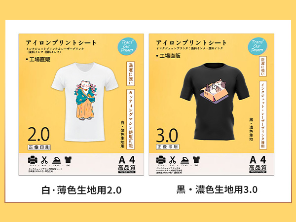 アイロンプリントシート7枚 アイロンプリントシート 細カット-フイルム粘着【中-強】123