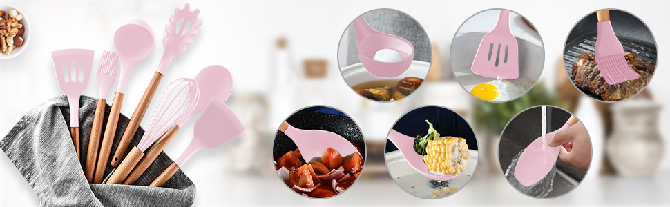 B0CT55CJFL粉色厨具