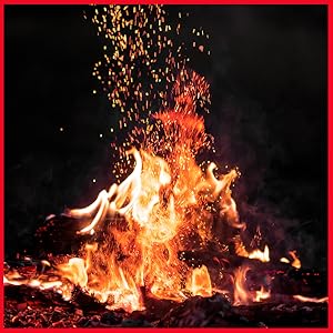 Keep fire going after using the waterproof fire starter by adding more fuel