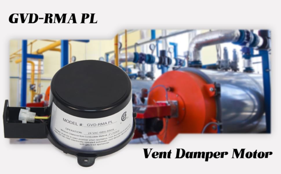 MHGG GVDRAM PL Vent Damper Motor Assembly Compatible with Field Controls 46491600