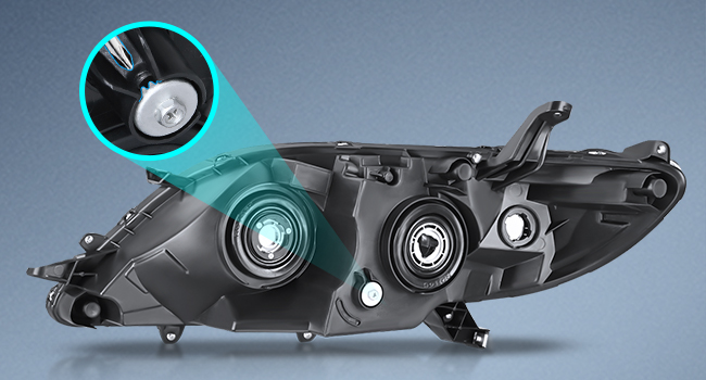 Headlight Assembly Compatible with 2011 2012 2013 2014 2015 2016 2017 2018 2019 2020 Toyota Sienna