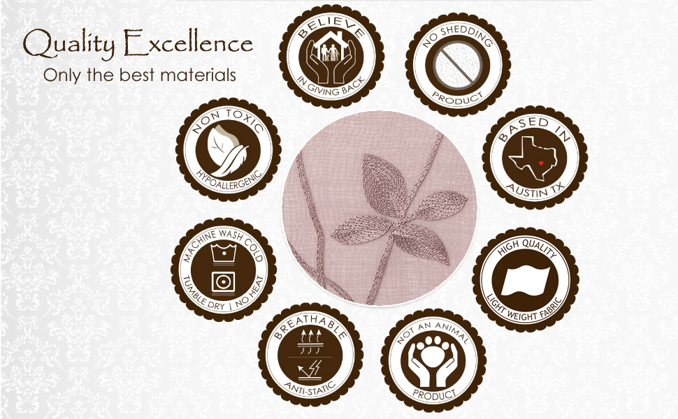 chanasya faux belgian flax curtain