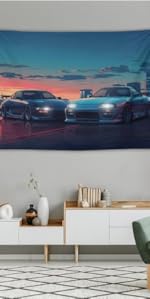 Amazon.com: QEOPGNE Anime Sunset Japanese S13 Jdm Car