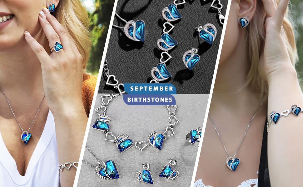 September Birthstone Earrings