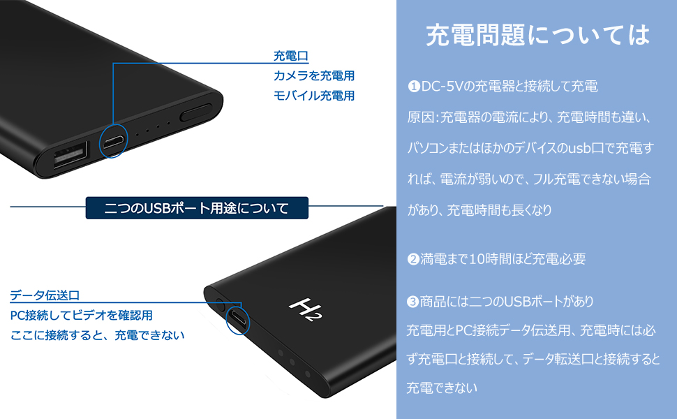 ✳️美品 ✳️設定済 ✳️スグに使えるノートPC ✳️軽量小型バッテリー ✳️匿名配送 Amazon.co.jp: CLYZSTU 隠しカメラ モバイルバッテリー型カメラ