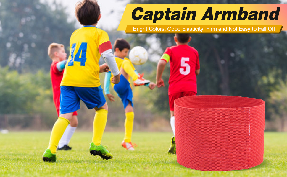 VGEBY1 Captain Armband, Sports Captain Arm Band Player Armbands for