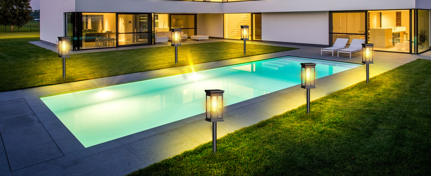 Outdoor Solar Lights Pool