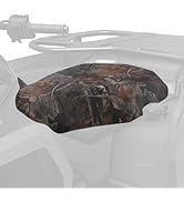 KEMIMOTO ATV Seat Cover Water-Resistant Universal Compatible Seat Cover with Polaris Sportsman Ca...