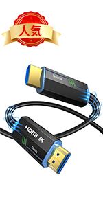 HDMIケーブル 8K 光ファイバー 10m 高速 光ファイバーHDMIケーブル SANWA SUPPLY HDMIケーブル 10m 光ファイバー 高画質 8K/60Hz 4K