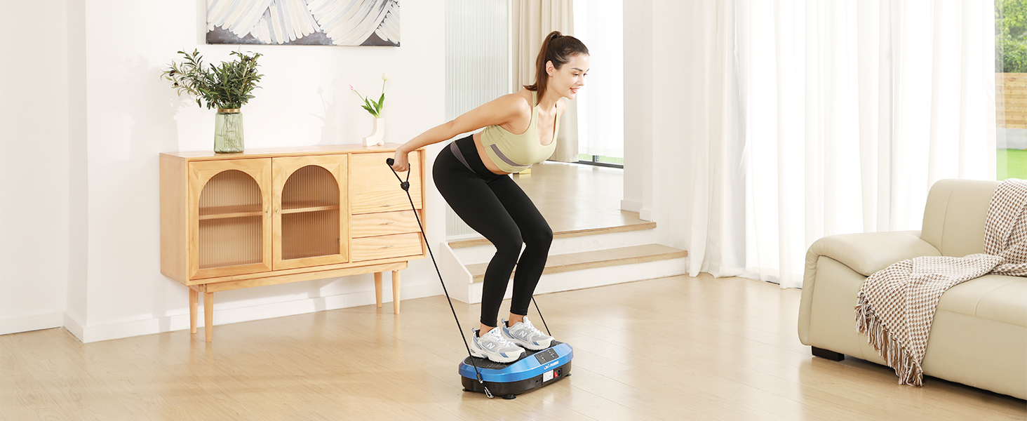 FLYBIRD Vibration Plate Exercise Machine, Lymphatic