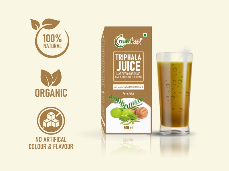 Triphala Juice 500ml Natural & Wholesome For Better