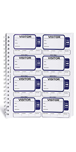 visitor log book