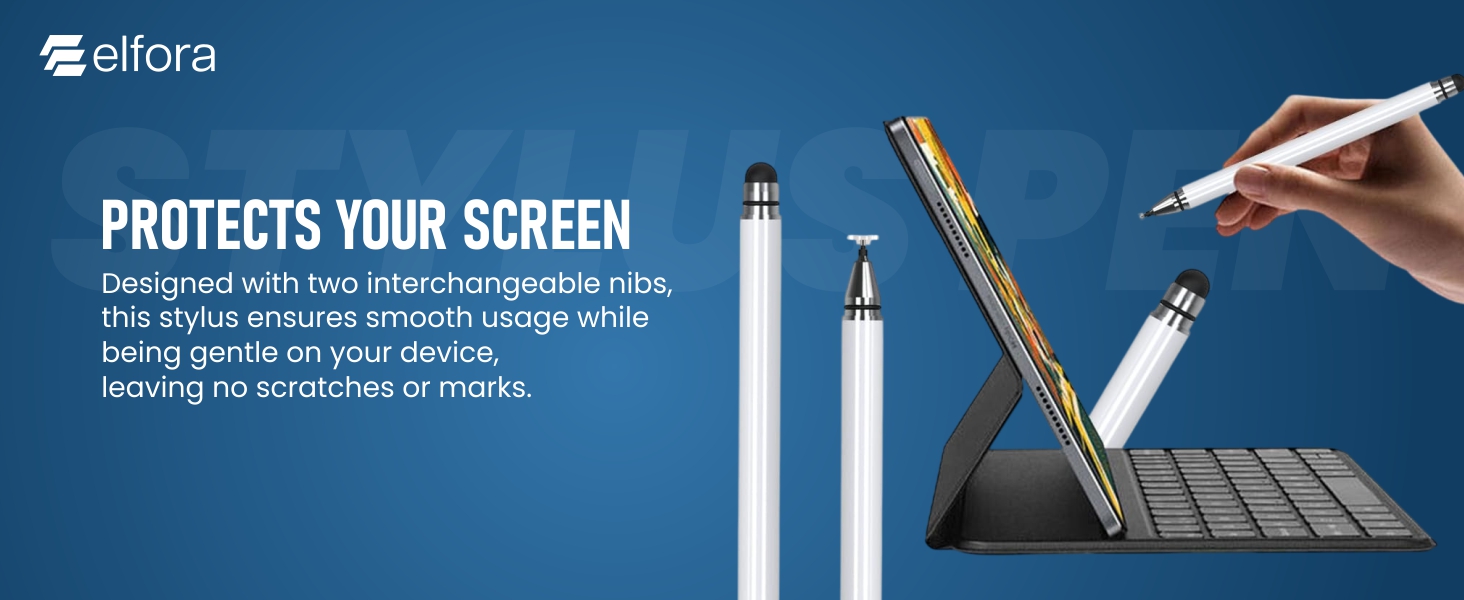 2 in 1 Universal Stylus Pen