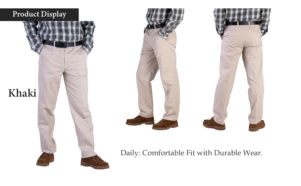 【かじ】WASHED CHINO COTTON Zac Classic 100% Cotton Slim Fit Men's Chino Pants