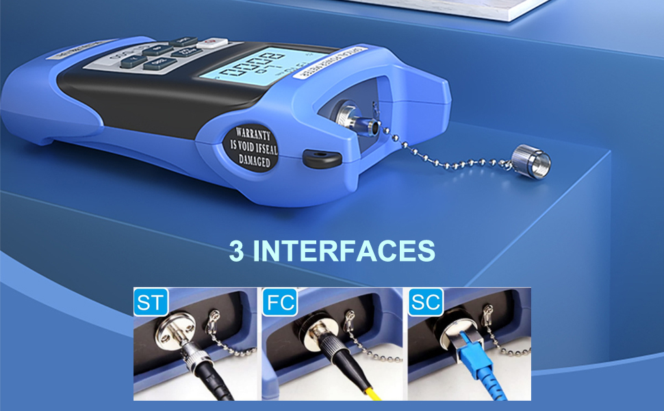 T25M Handheld Fiber Optic Power Meter 800~1700nm + T15M Mini Optical Light Source 1310 1550nm