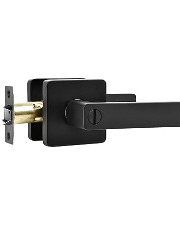 black door handles