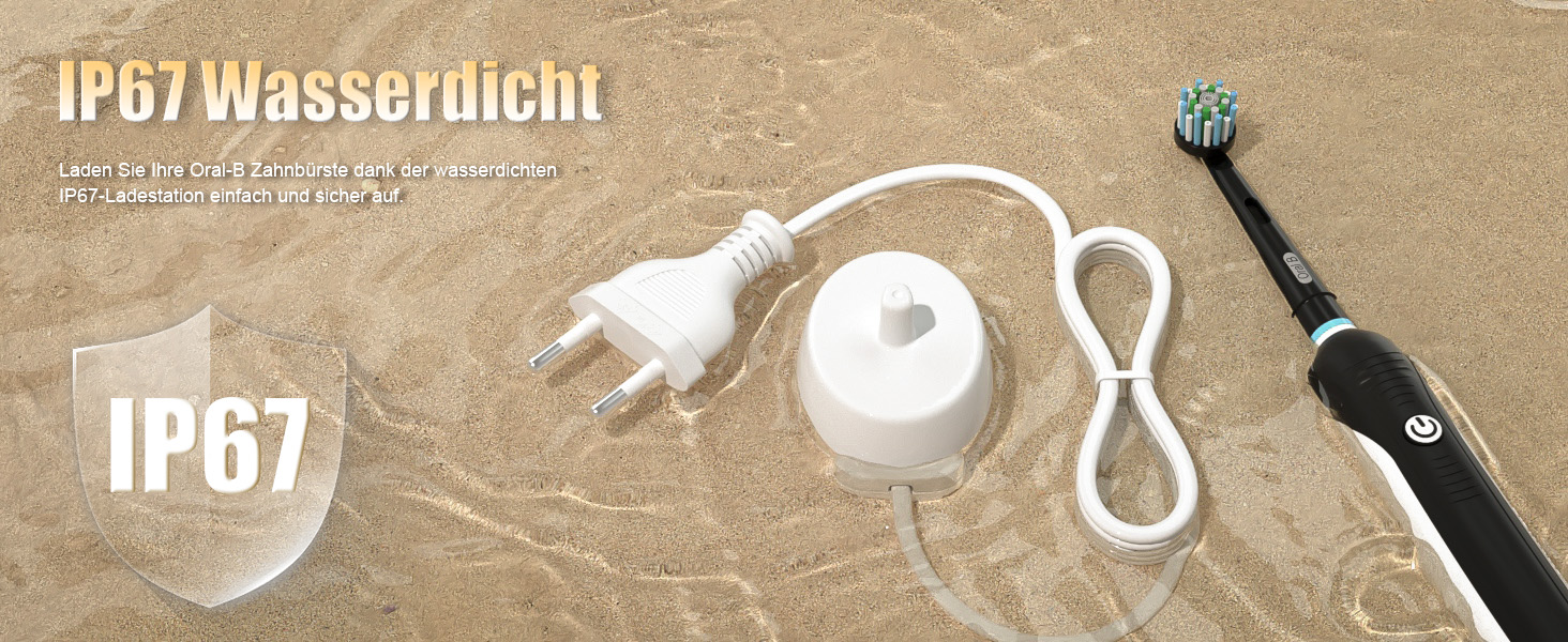 Ladegerät Ersatz für Braun Oral-B Elektrische Zahnbürste 3757