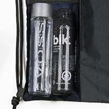 Mesh pocket for water bottle