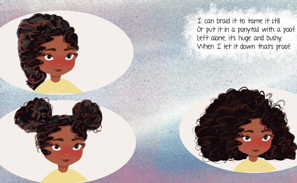 I Love My Curly Hair An Early Reader Rhyming Story Book for Children to Help With Positive Self