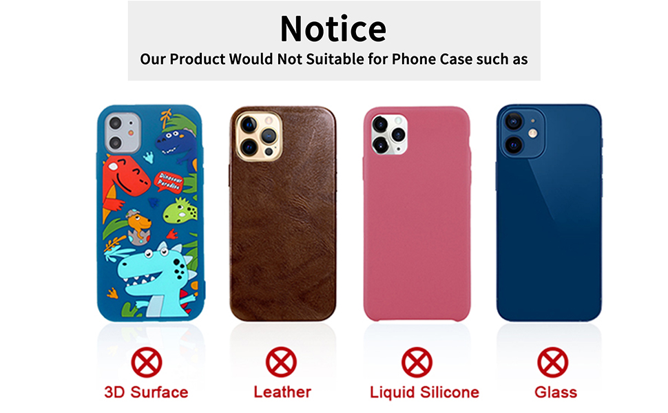 Senose Phone Wallet Stick On, Cell Phone Card Holder Credit