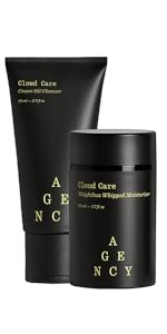 cloud care oil cleanser and weightless whipped moisturizer duo