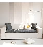 Fuzzy Couch Cover Sofa Cushion Thick Corduroy Cotton Sofa Cover Couch Protector for Pets Kids Pro...