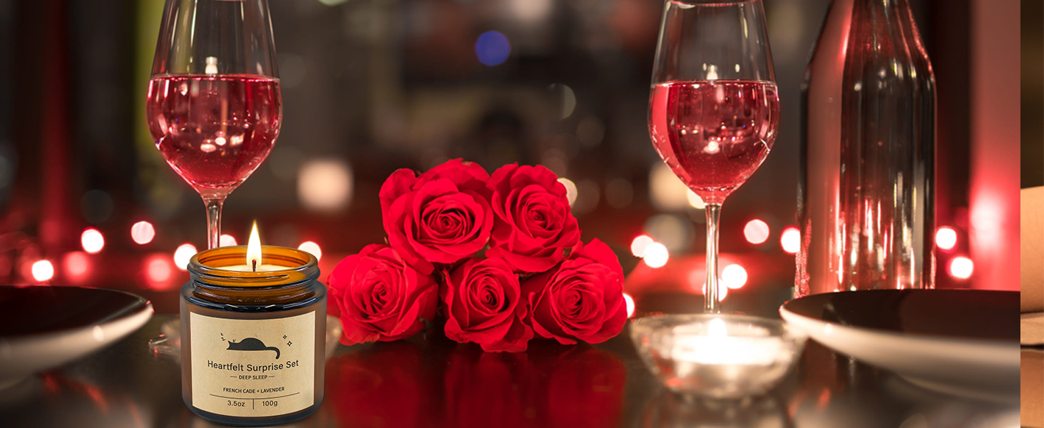 SCENTED CANDLES FOR DINNER