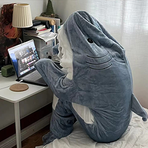 Shark Wearable Blanket, Sleeping Bag, Shark Wearable Sleeping Bag, Shark Blanket