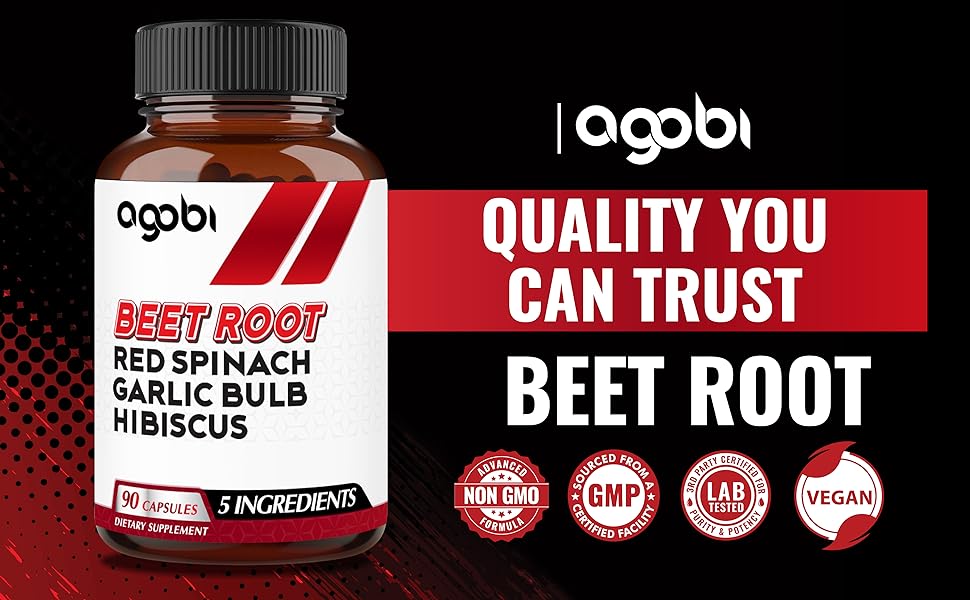 A59. Agobi - Beet Root 12100 mg - 90 caps