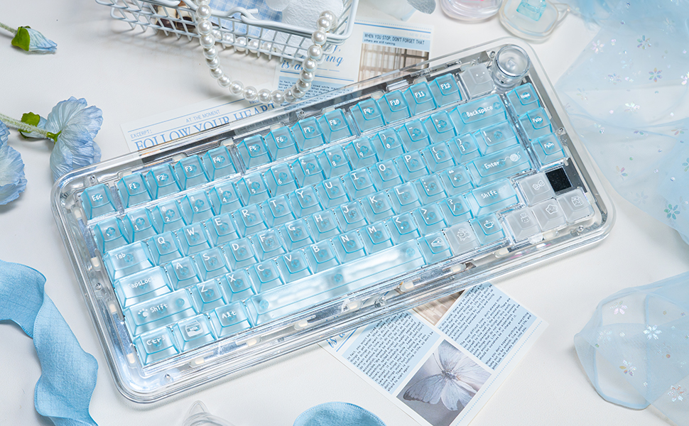 blue keycaps